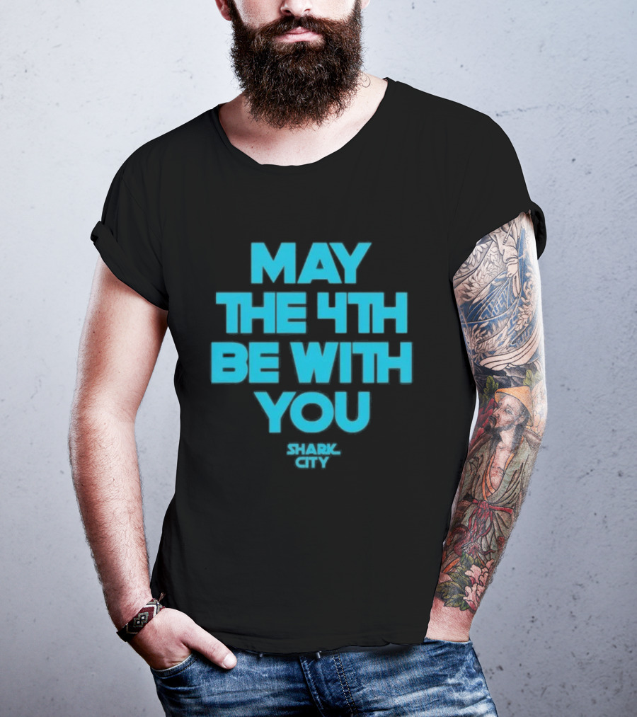 San Jose Sharks May The 4th Be With You Star Wars T-Shirt