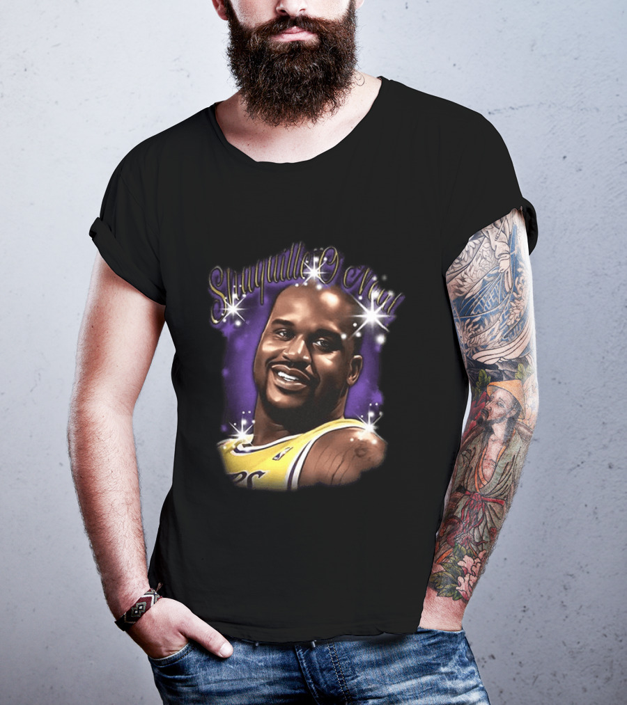Shaquille O'Neal Los Angeles Lakers Number 34 Twinkle T-Shirt