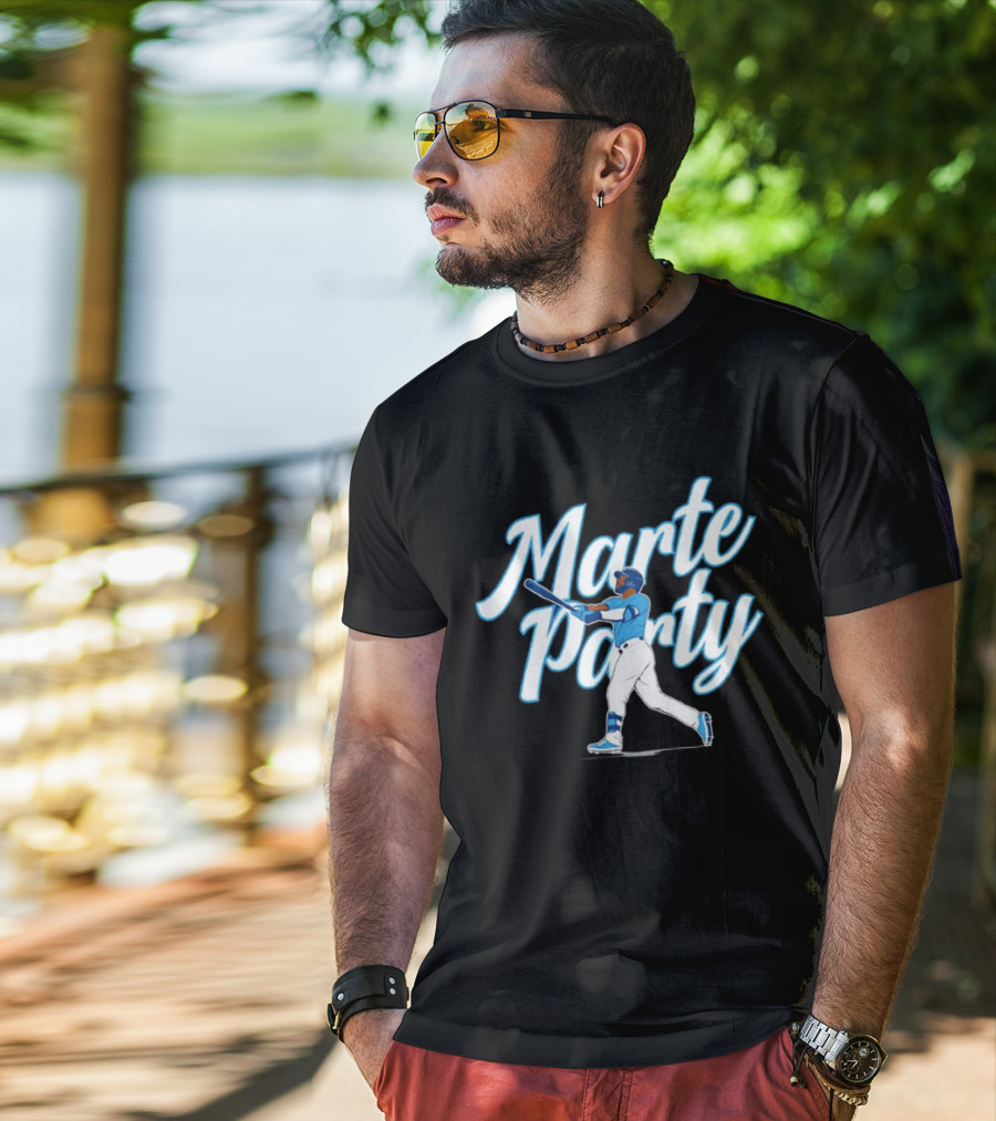 Marte Party Kansas City Royals Starling Marte MLB T-Shirt