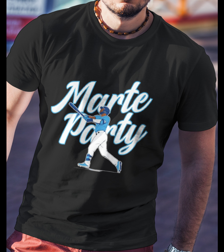 Marte Party Kansas City Royals Starling Marte MLB T-Shirt