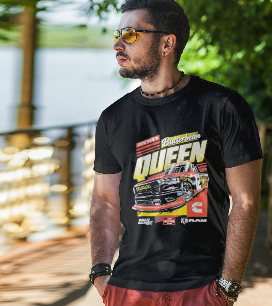 Brenden Butterbean Queen Kaulig Racing Cummins Cottonelle NASCAR Car T-Shirt