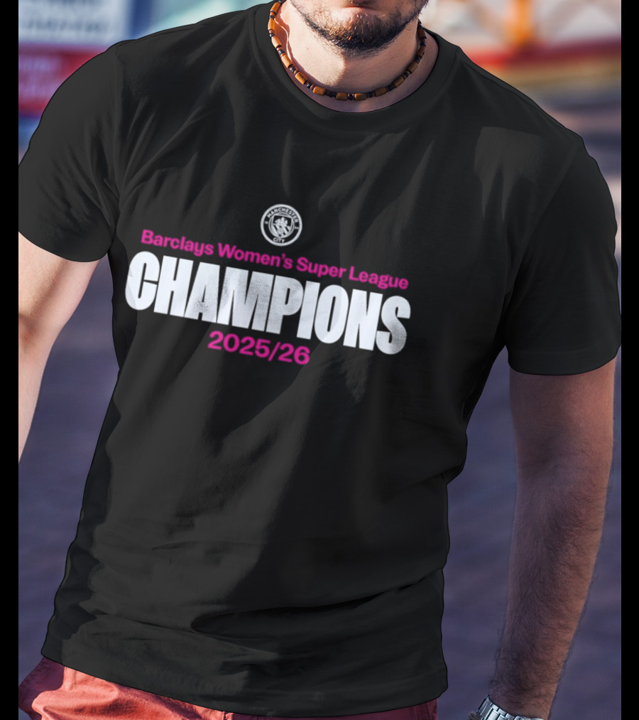 Barclays Women's Super League Champions 2025 2026 T-Shirt
