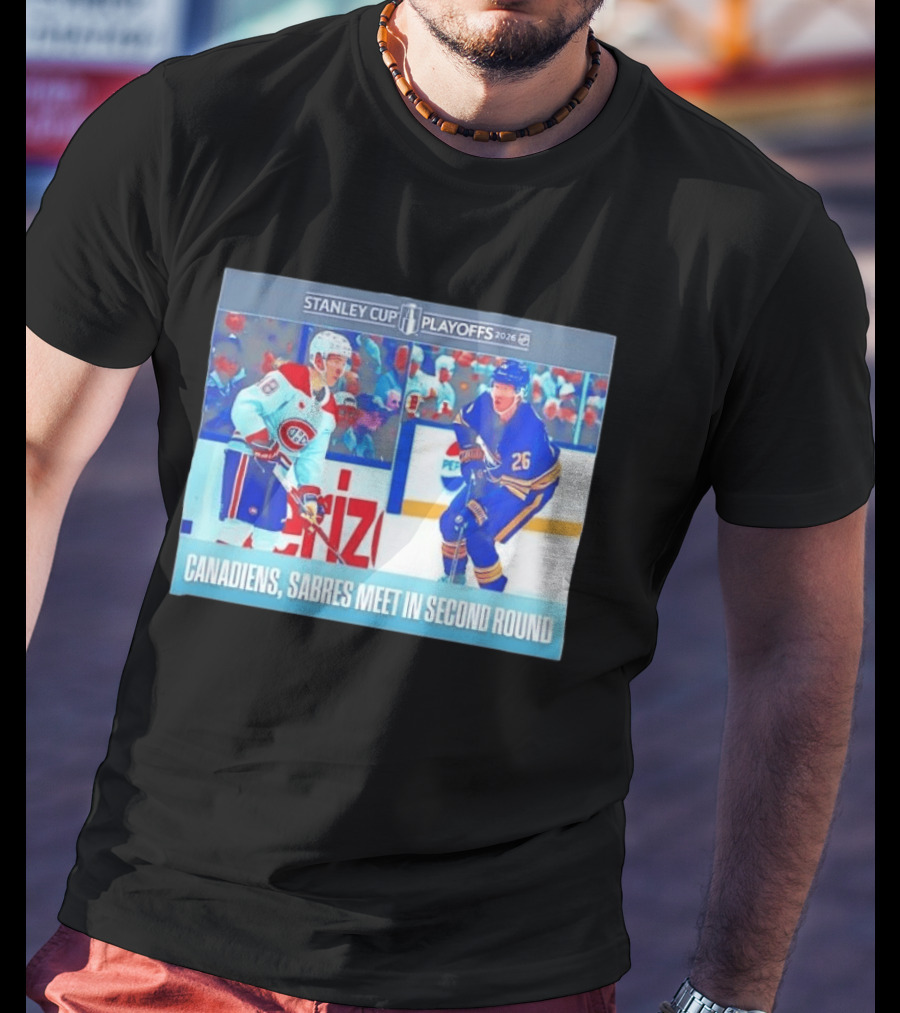 Stanley Cup Playoffs 2026 Canadiens Sabres Meet In Second Round T-Shirt