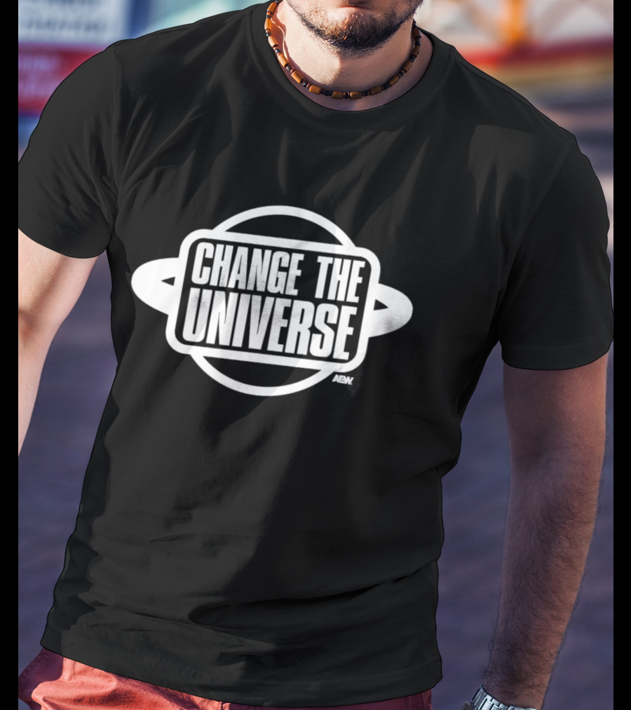 AEW Change The Universe Wrestling Promotion T-Shirt