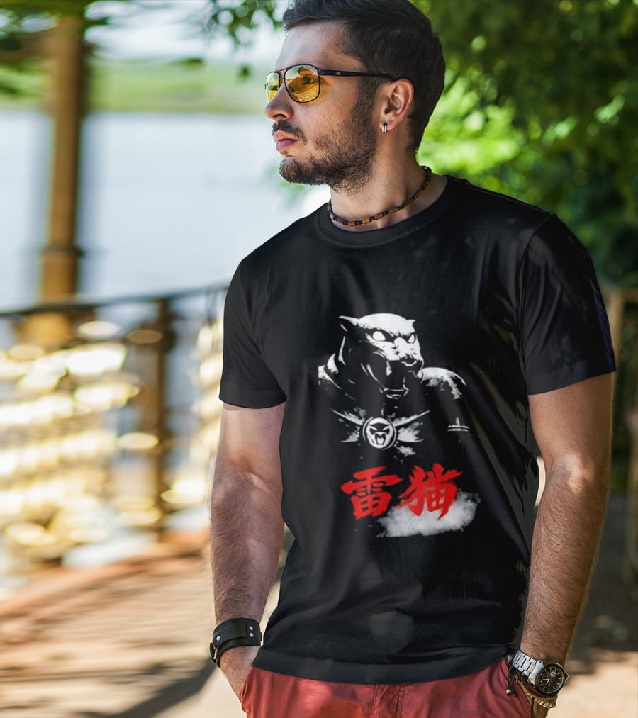 King Armor Thundercat Japanese Kanji T-Shirt