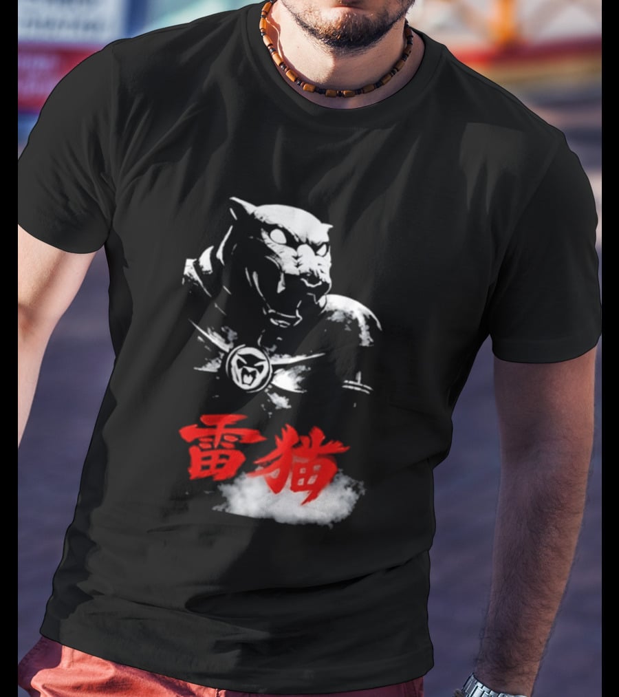 King Armor Thundercat Japanese Kanji T-Shirt