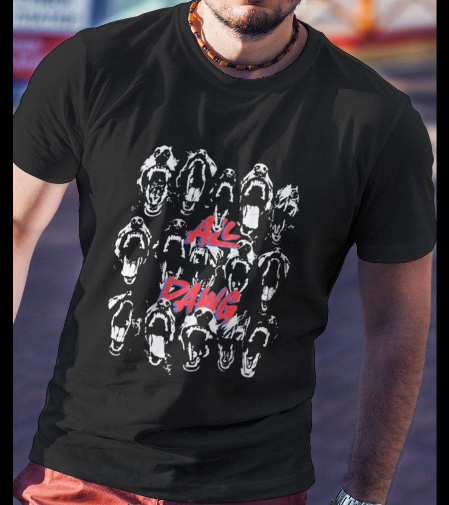 ALC Dawg Scary Dog Daniss Jenkins All Dawg T-Shirt