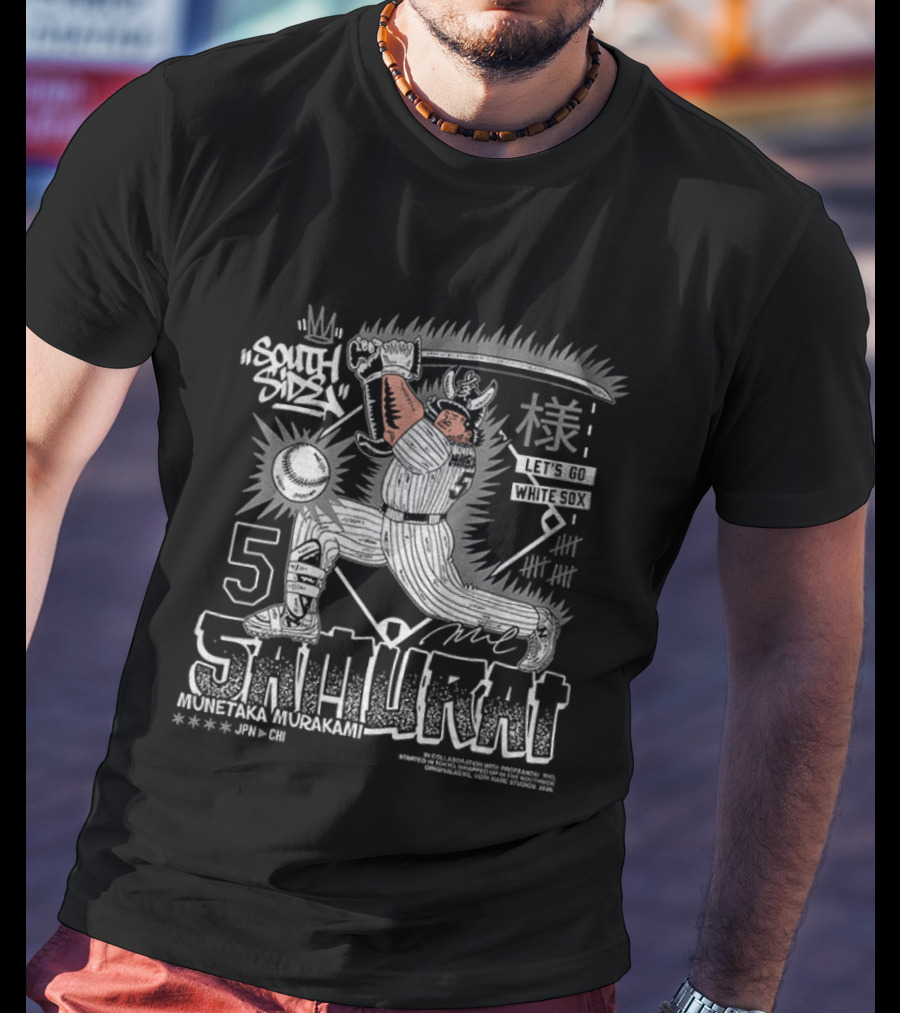 Samurai 55 Munetaka Murakami Kami Sama Slugger Chicago White Sox Baseball 2026 T-Shirt