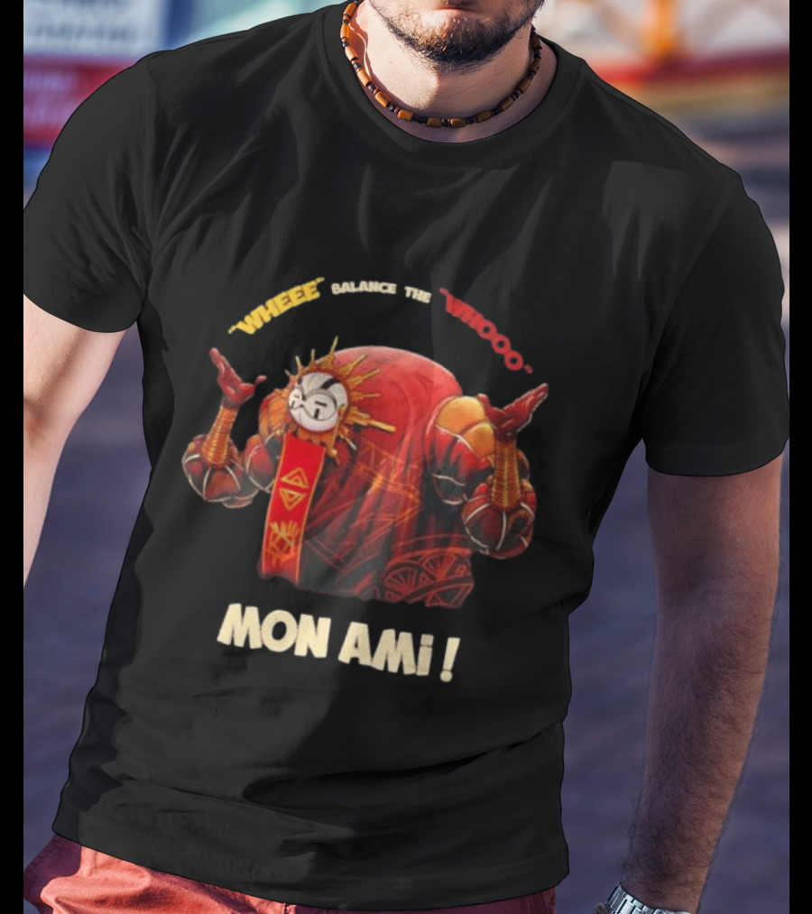 Wheee Balance The Whooo Mon Ami Esquie Clair Obscur Expedition 33 Video Game T-Shirt