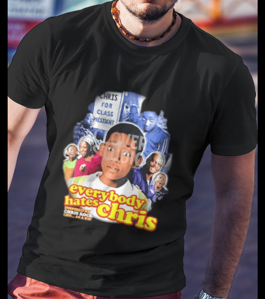 Everybody Hates Chris Inspired By Chris Rock Chris For Class President T-Shirt