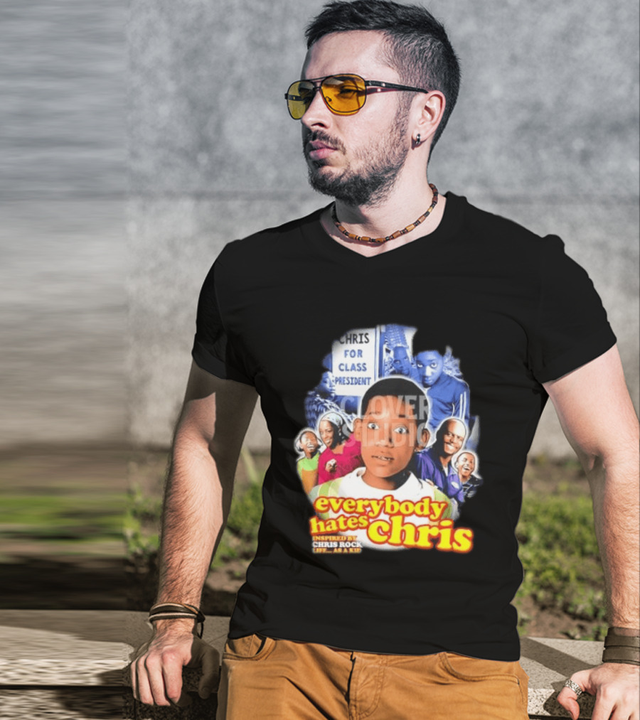 Everybody Hates Chris Inspired By Chris Rock Chris For Class President T-Shirt
