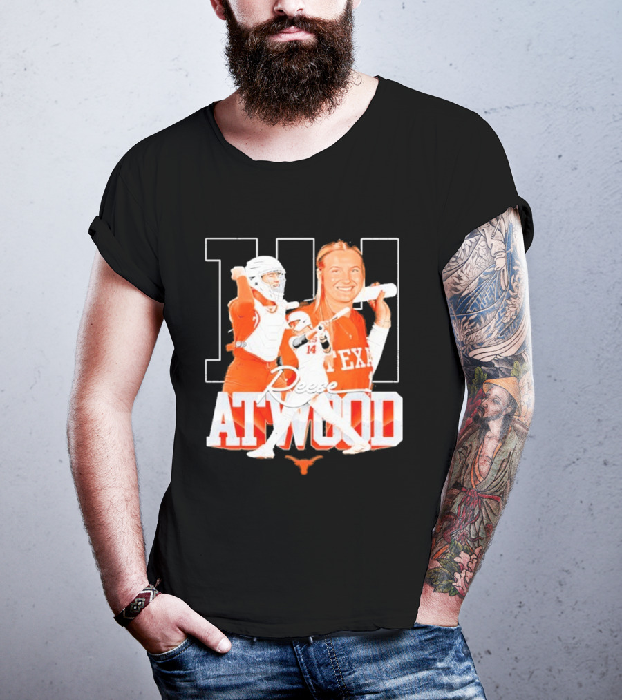 Texas Longhorns Reese Atwood 14 Sports T-Shirt