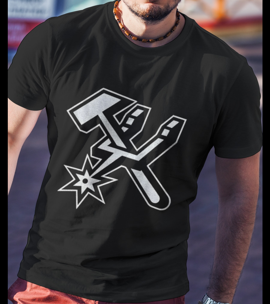 San Antonio Spurs Hammer Spur NBA Basketball 2026 T-Shirt