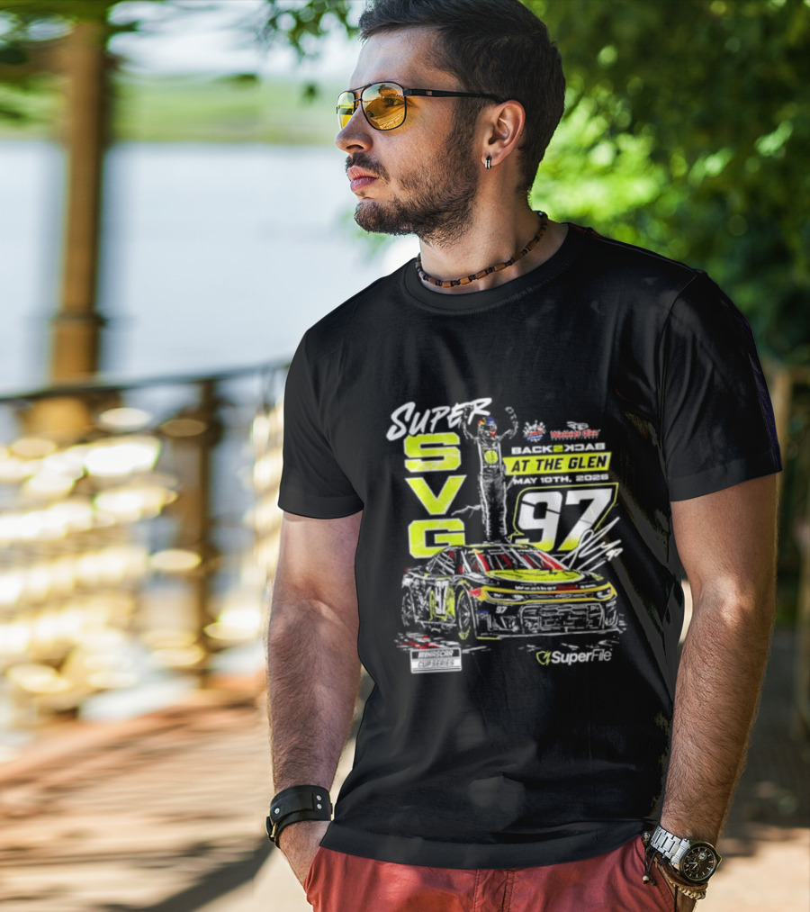 Super SVG 97 At The Glen NASCAR Cup Series Win By Shane Van Gisbergen T-Shirt