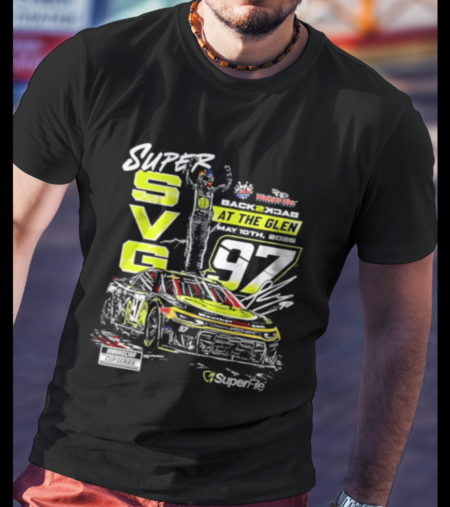 Super SVG 97 At The Glen NASCAR Cup Series Win By Shane Van Gisbergen T-Shirt