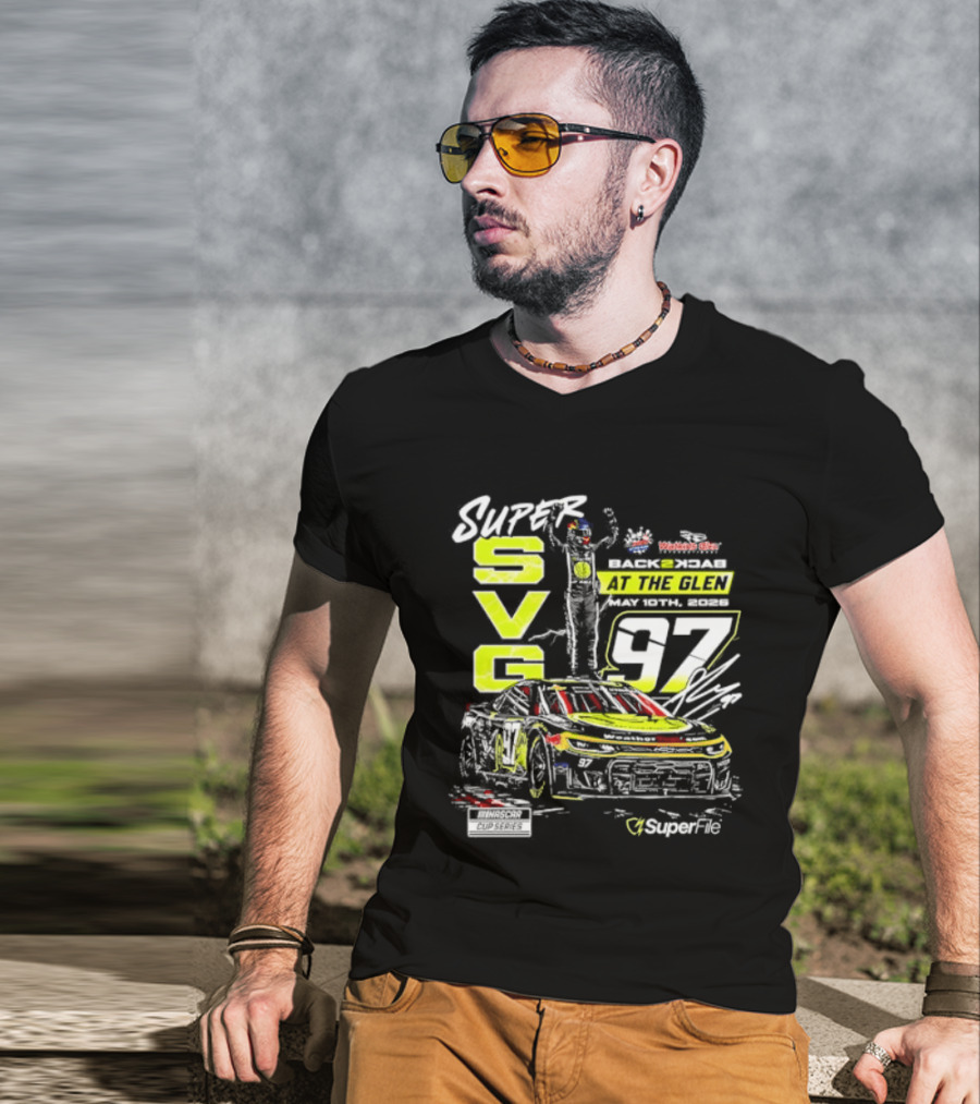 Super SVG 97 At The Glen NASCAR Cup Series Win By Shane Van Gisbergen T-Shirt
