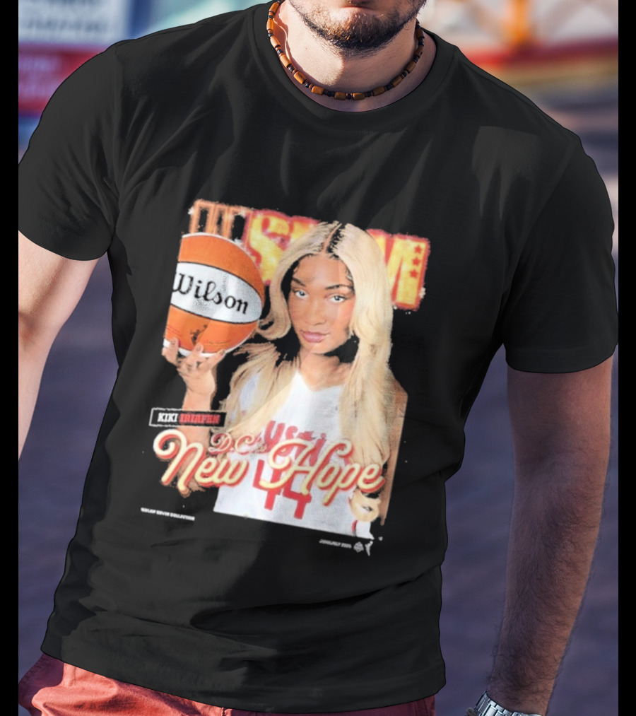 SLAM 262 DC's New Hope Washington Mystics Kiki Iriafen T-Shirt