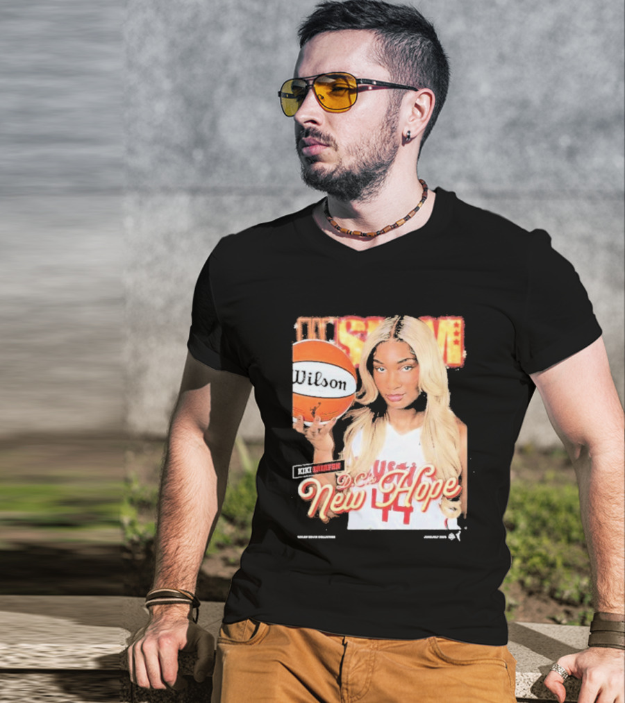 SLAM 262 DC's New Hope Washington Mystics Kiki Iriafen T-Shirt