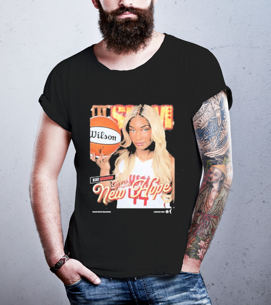 SLAM 262 DC's New Hope Washington Mystics Kiki Iriafen T-Shirt
