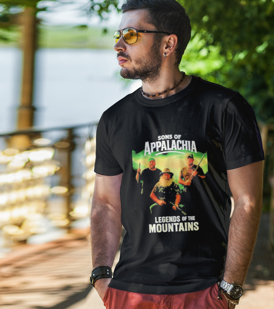 Sons Of Appalachia Legends Of The Mountains Rugged Wilderness Guardians T-Shirt