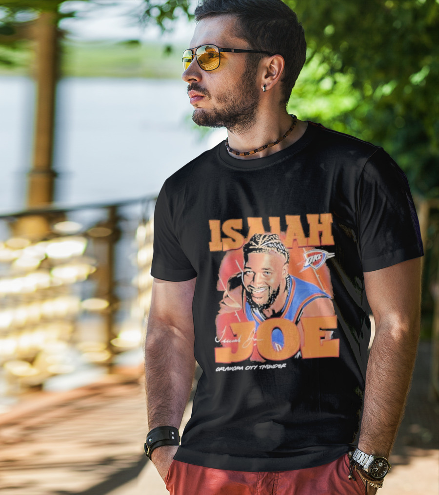 Isaiah Joe Oklahoma City Thunder Airbrush Signature T-Shirt
