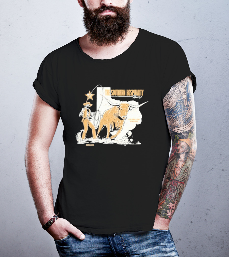 Whiskey Myers The Southern Hospitality Tour Live And Loud Austin Texas 05 17 2026 T-Shirt