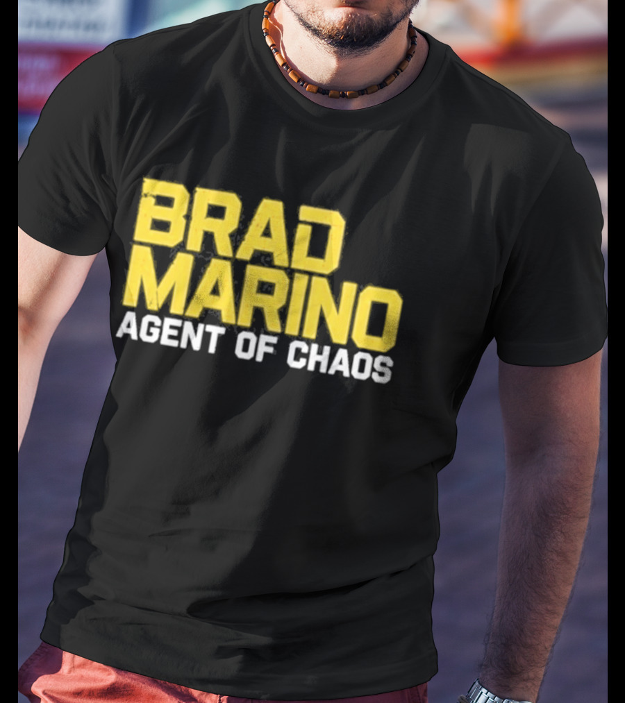 Brad Marino Agent Of Chaos Yellow T-Shirt