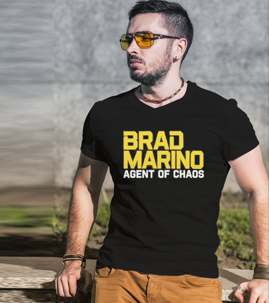 Brad Marino Agent Of Chaos Yellow T-Shirt