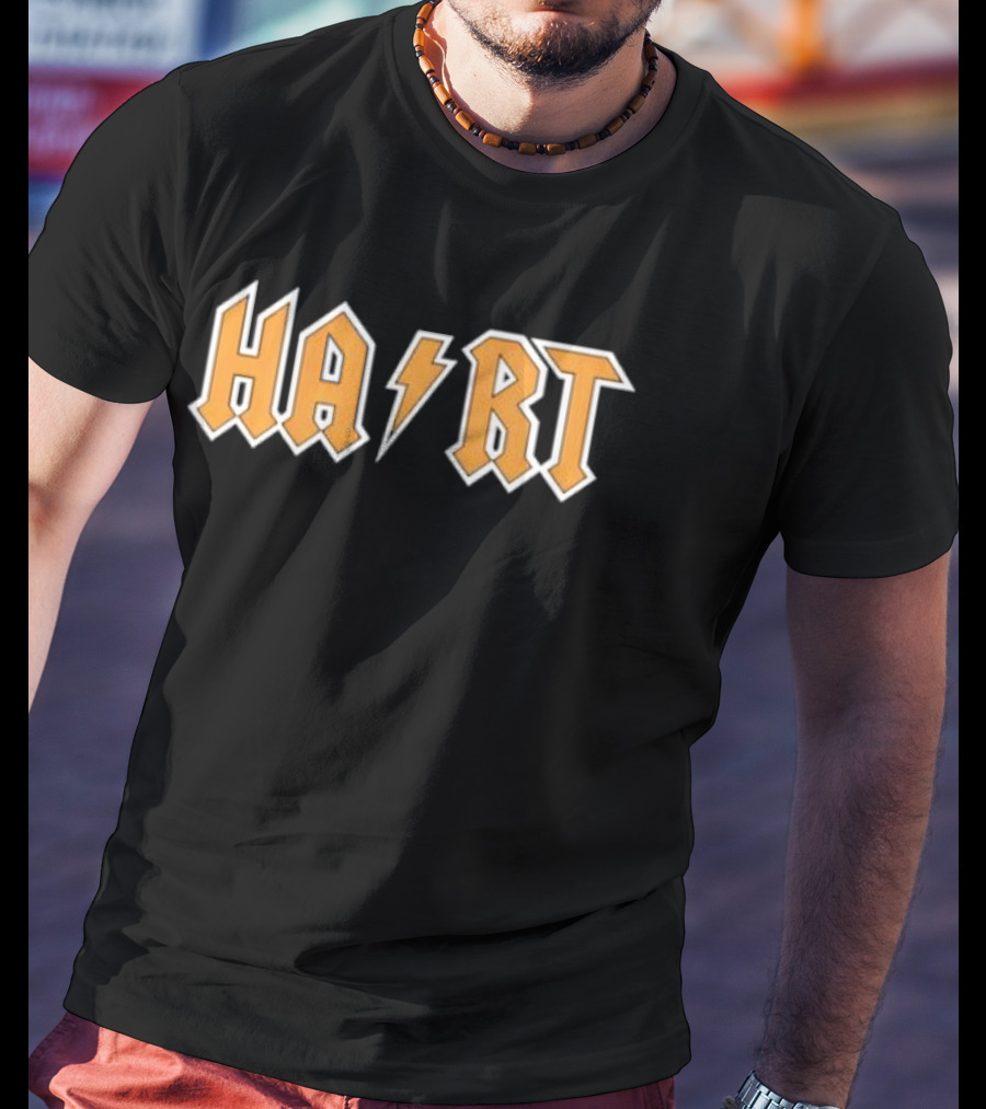 Carter Hart Vegas Golden Knights NHL Metal Rock T-Shirt