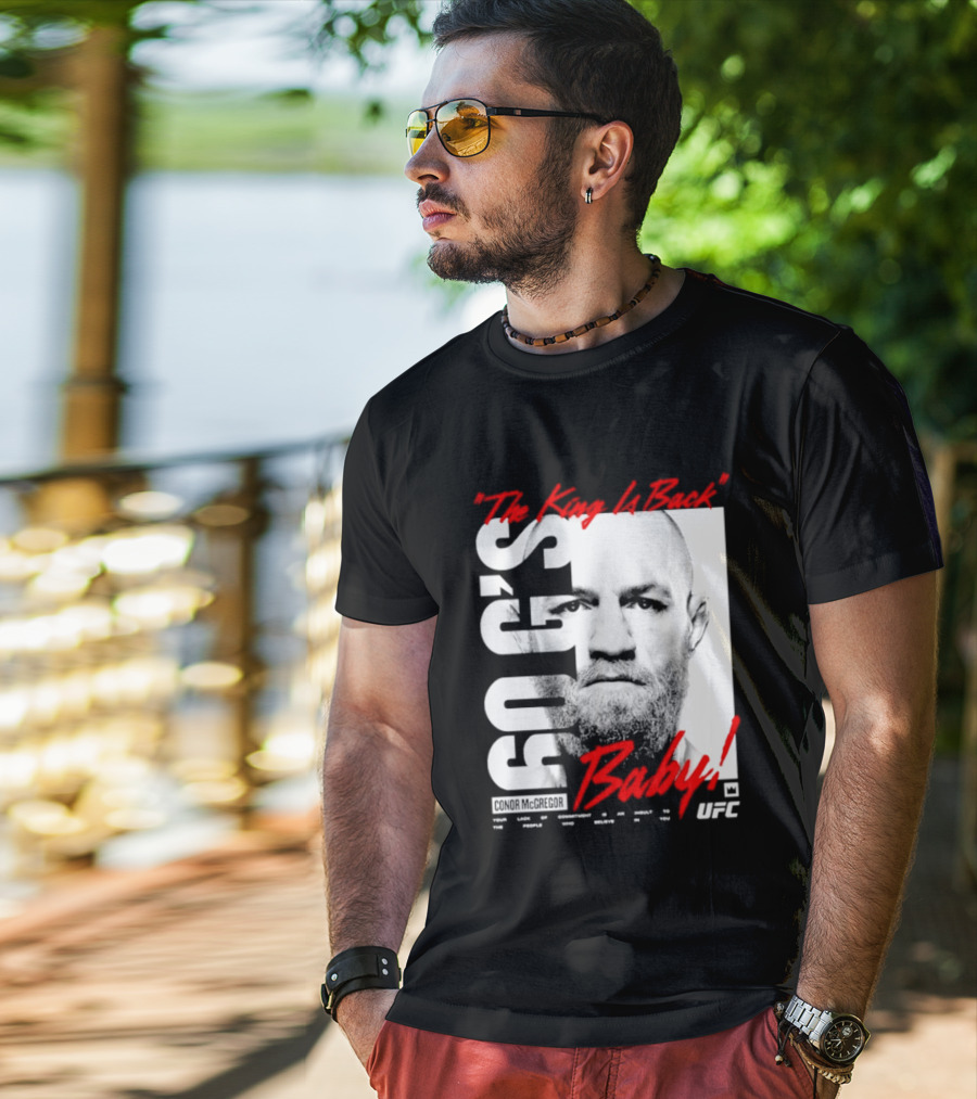 Conor McGregor UFC The King Is Back Baby T-Shirt