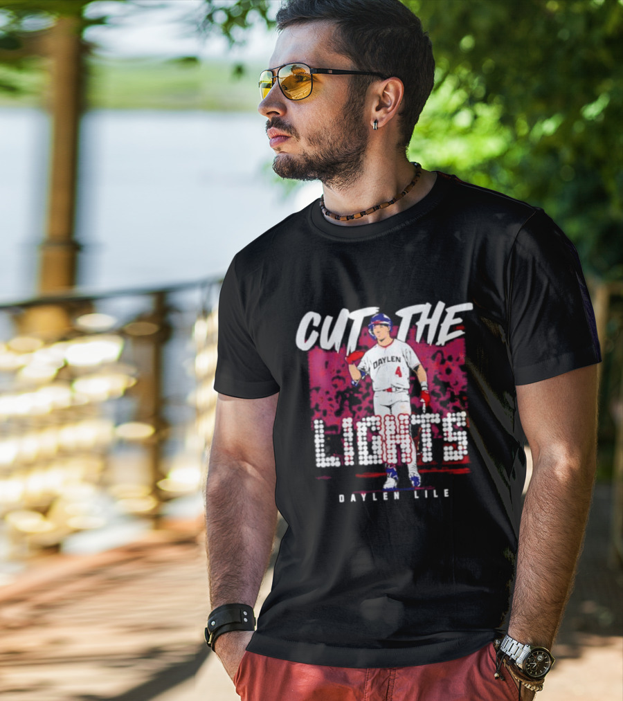 Daylen Lile Cut The Lights Washington Nationals MLB T-Shirt