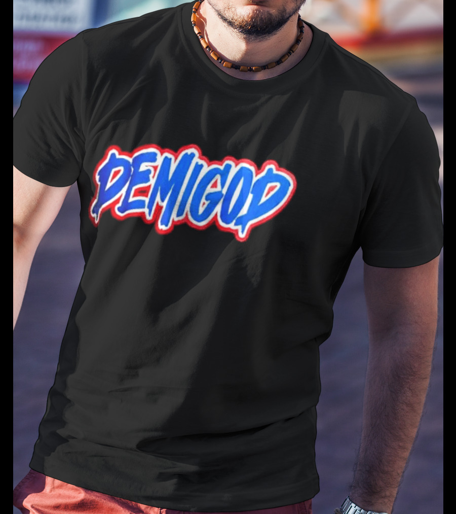 Demigod Greek Mythology Blue Red T-Shirt