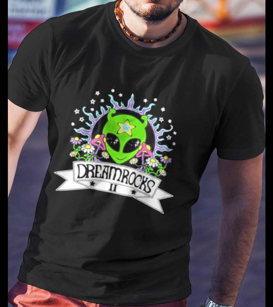 LSDREAM 2026 DREAMROCKS II Morrison Red Rocks May 16 2026 Psychedelic Alien Floral T-Shirt