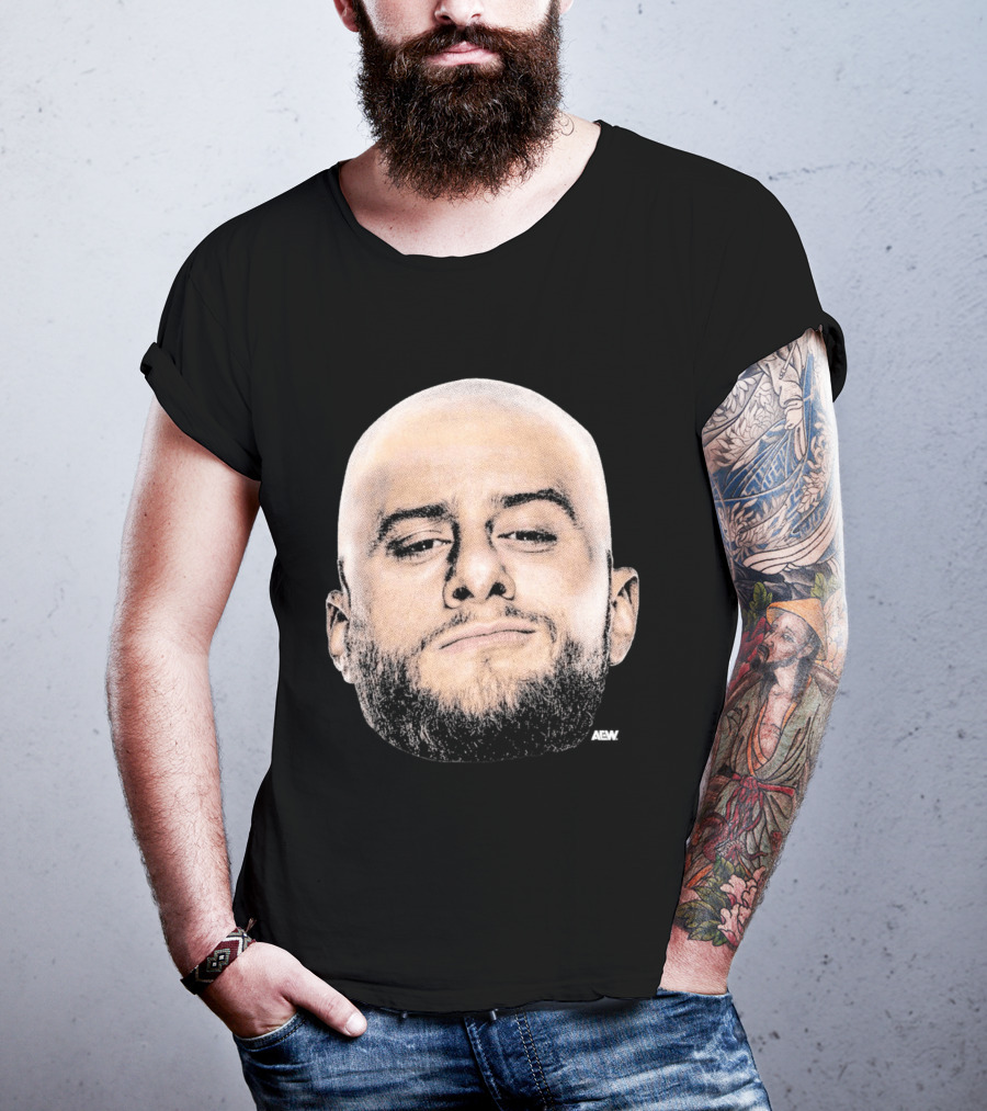 Maxwell Jacob Friedman Bald Head Image Balder Than You T-Shirt