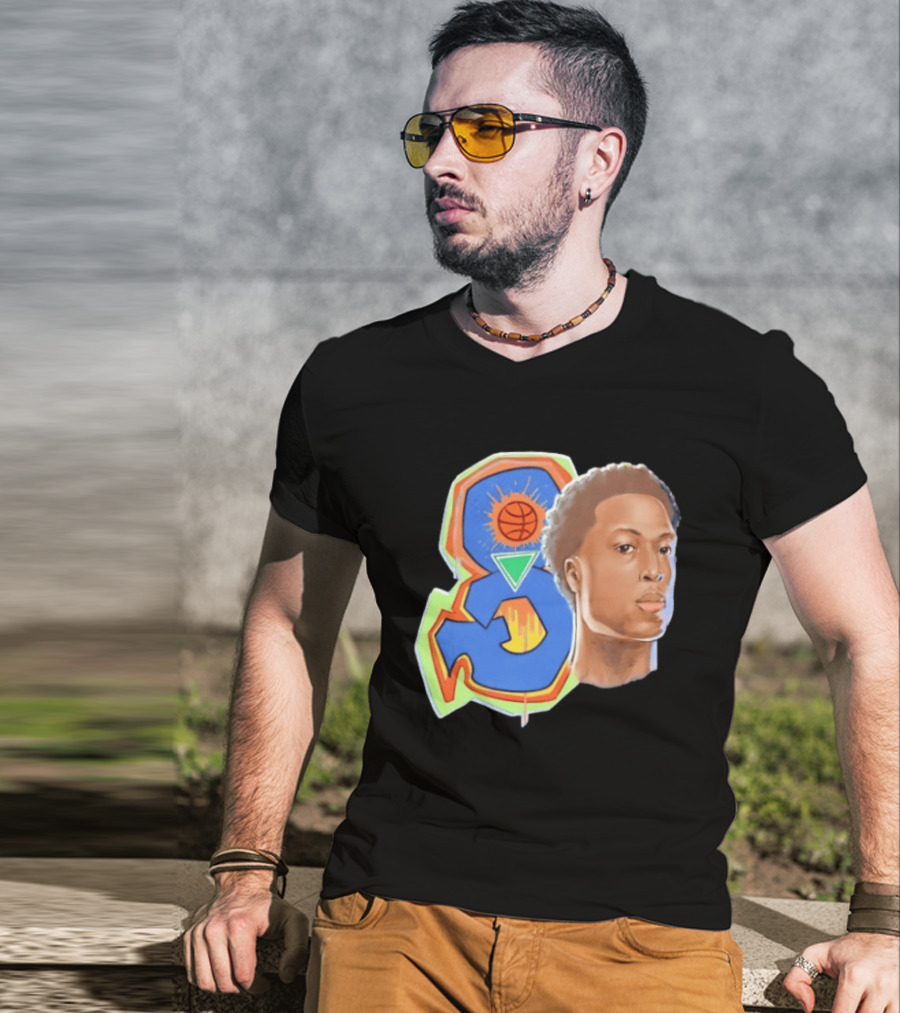 OG Anunoby OG8 New York Knicks Basketball Art NBA T-Shirt