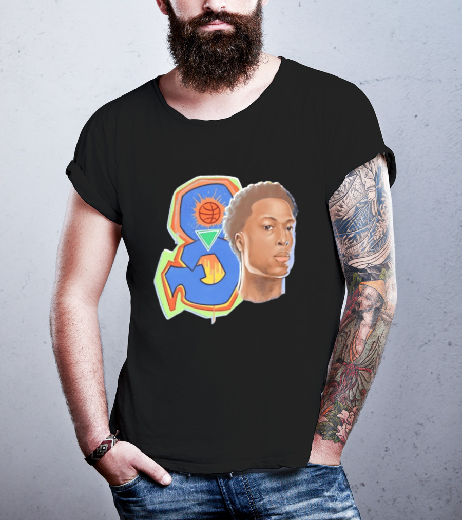 OG Anunoby OG8 New York Knicks Basketball Art NBA T-Shirt