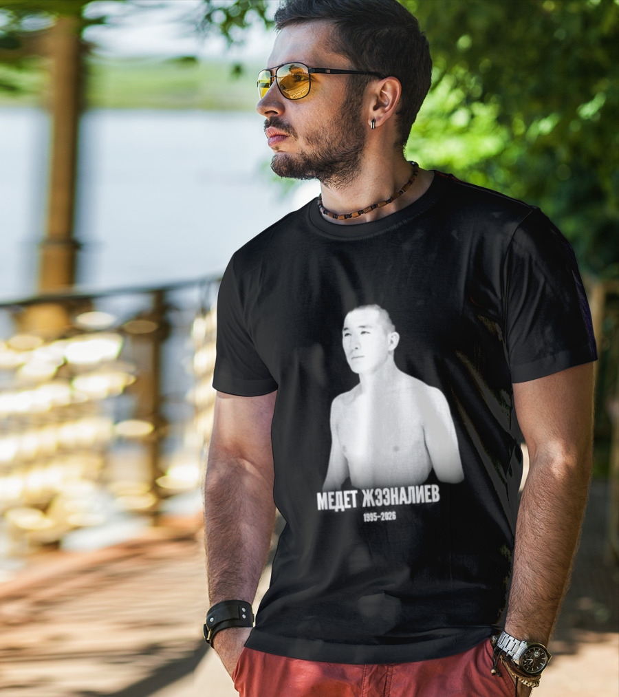 Medet Zheenaliev Memorial Tribute 1995 2026 T-Shirt