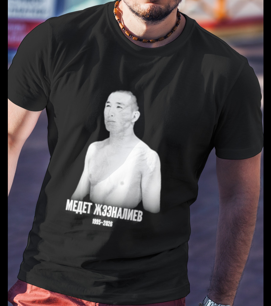 Medet Zheenaliev Memorial Tribute 1995 2026 T-Shirt
