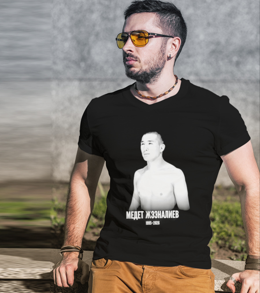 Medet Zheenaliev Memorial Tribute 1995 2026 T-Shirt