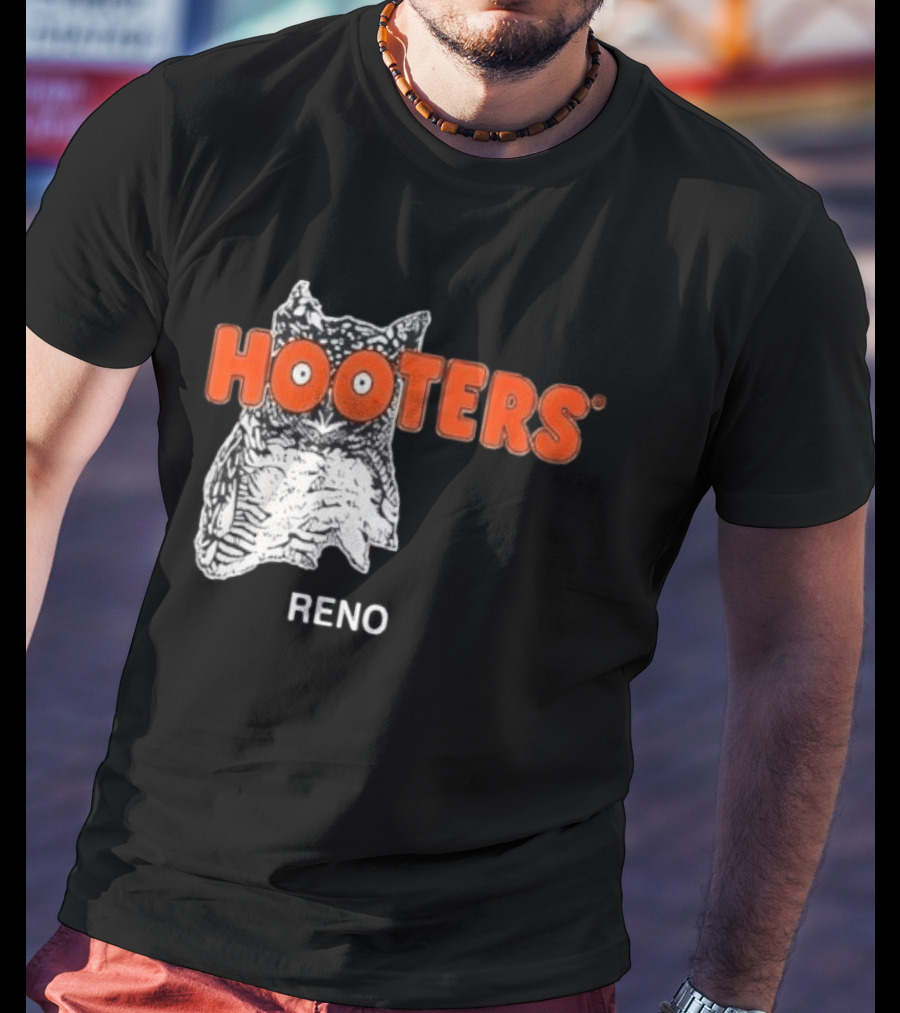 Naz Reid Hooters Reno Owl T-Shirt