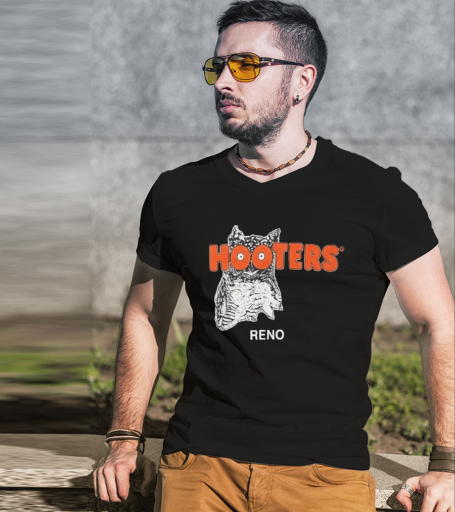 Naz Reid Hooters Reno Owl T-Shirt