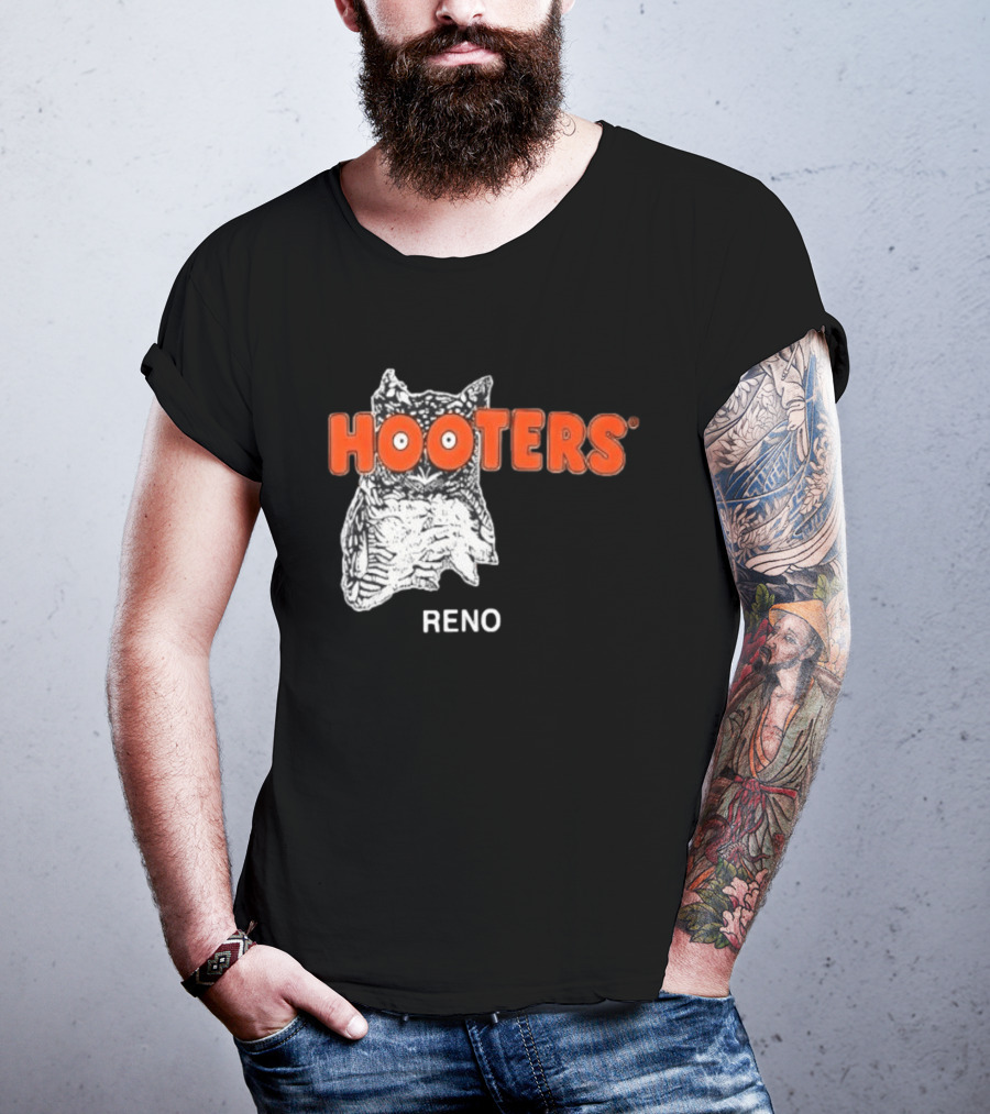 Naz Reid Hooters Reno Owl T-Shirt