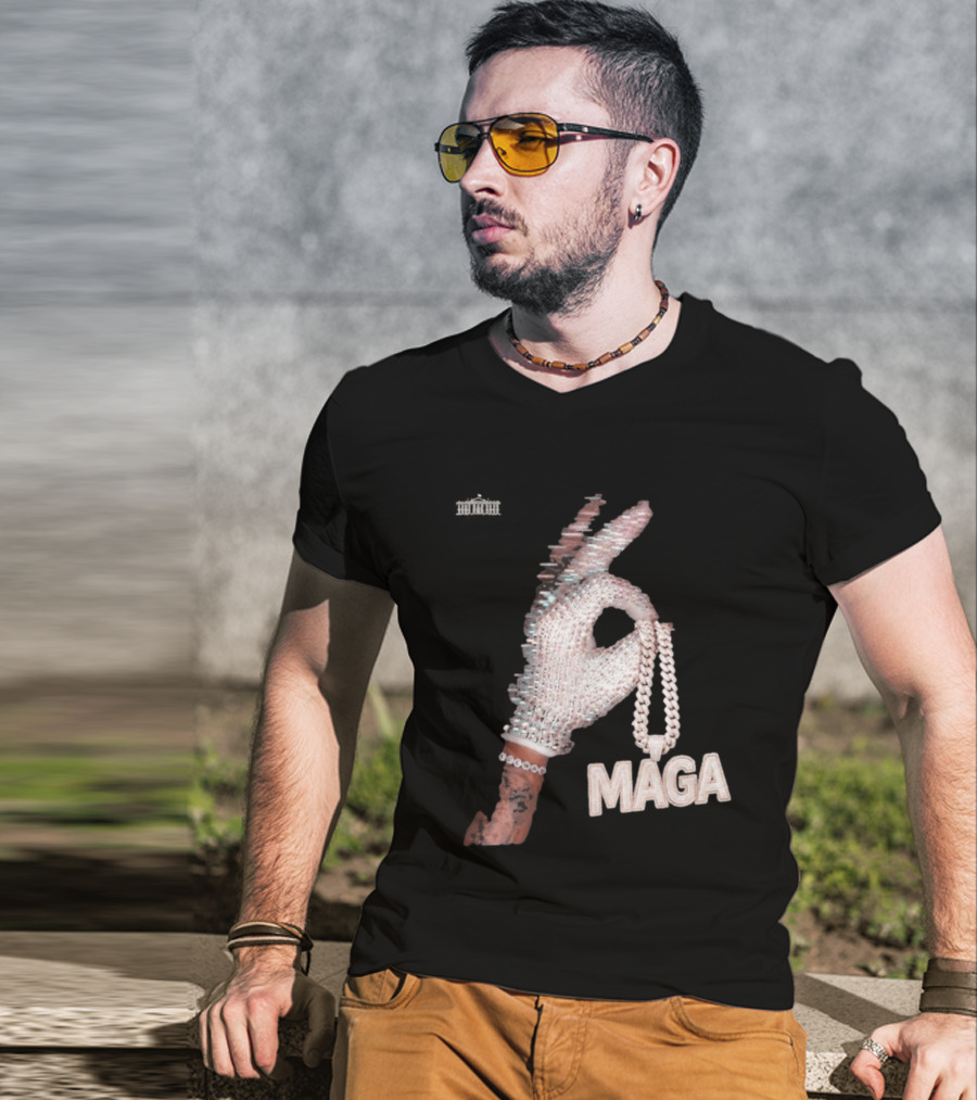 MAGA ICEMAN Drakes The White House Cover T-Shirt