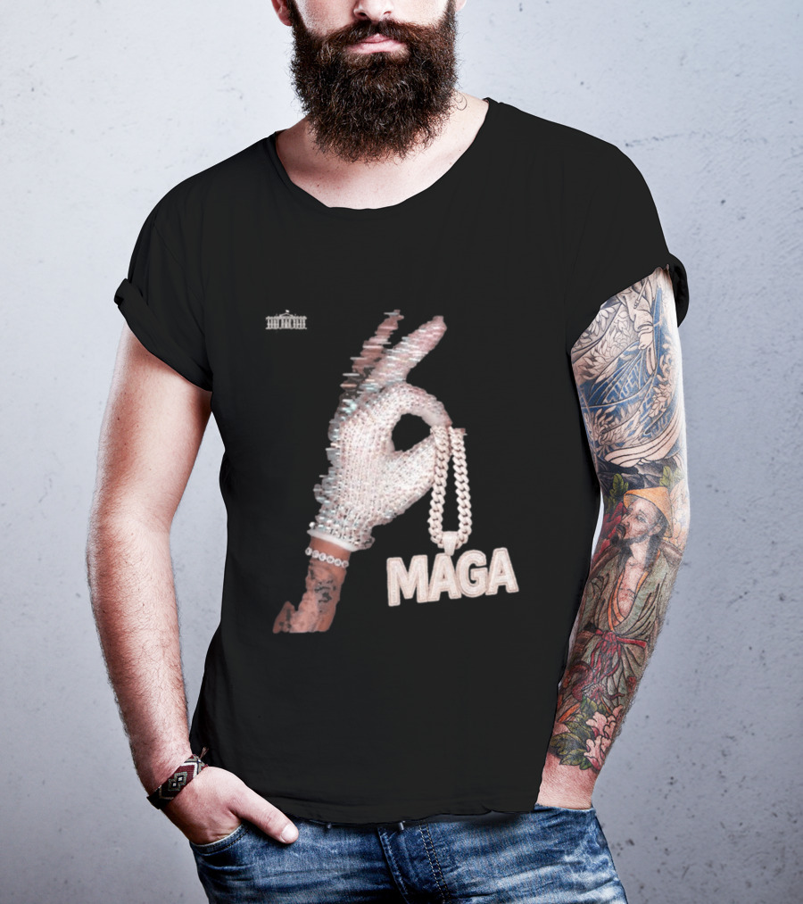 MAGA ICEMAN Drakes The White House Cover T-Shirt
