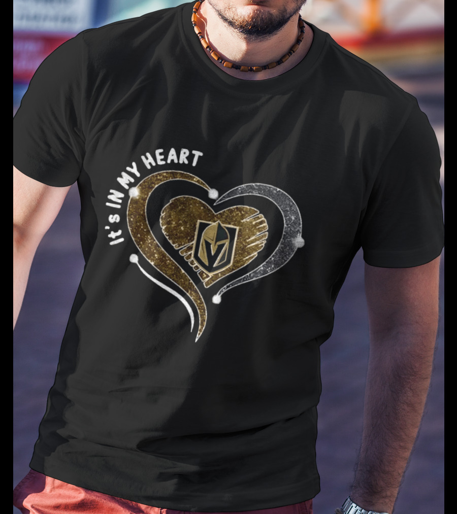 Vegas Golden Knights It's In My Heart Hockey NHL 2026 T-Shirt