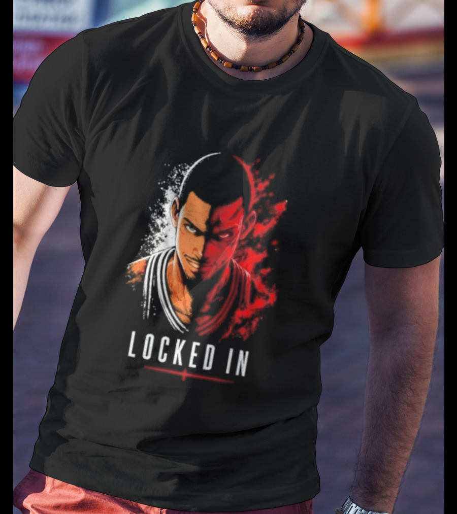 Victor Wembanyama Locked In Spurs Basketball Dual Color T-Shirt