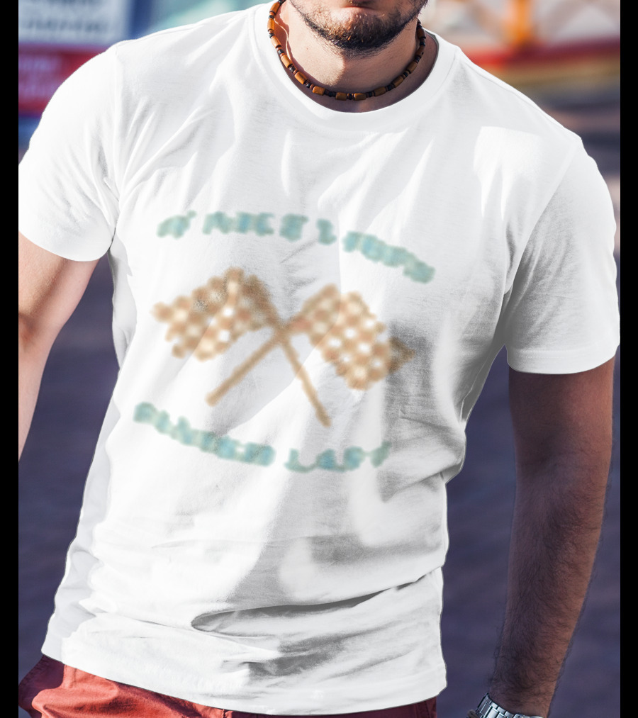 Andy Grammer Save A Spot In The Back For Me Racing Flags Finish Last T-Shirt