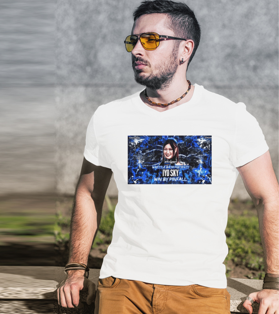 Backlash Tampa Wrestle Bash Presents Iyo Sky Win By Pinfall T-Shirt
