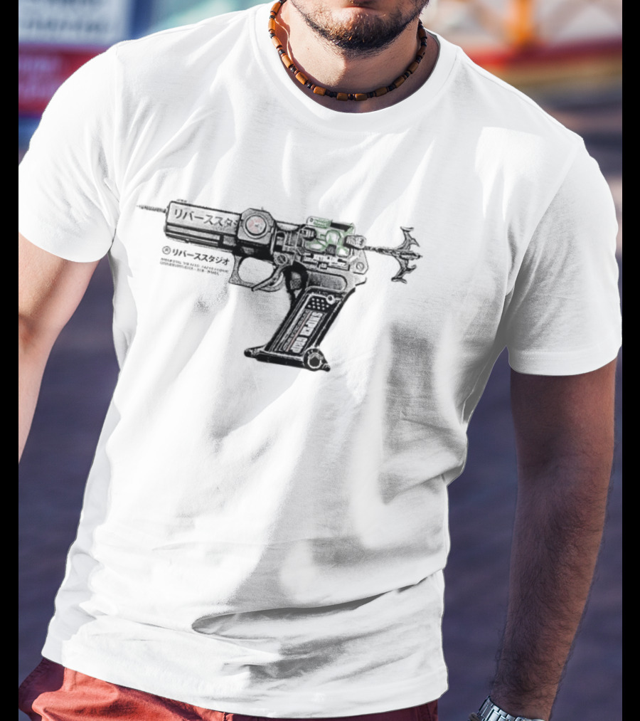 Boxy Beyglock Sniper Grip Laser Gun T-Shirt