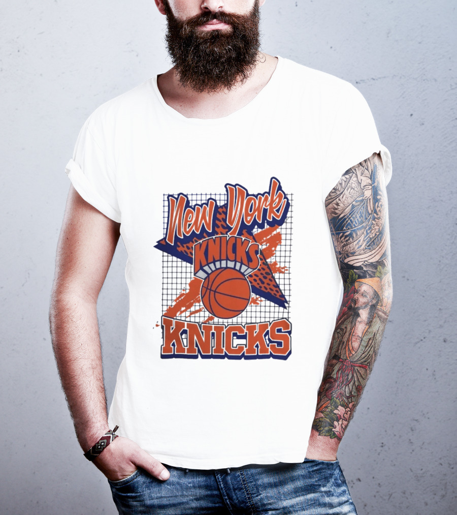 New York Knicks Hardwood Classics Vintage Basketball T-Shirt